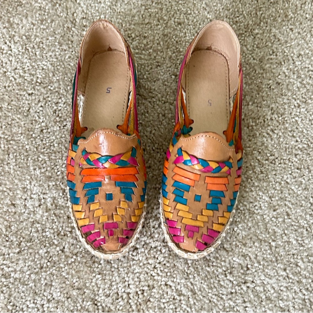 Authentic Mexican moccasins